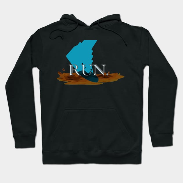 Run. Hoodie by ClothesContact